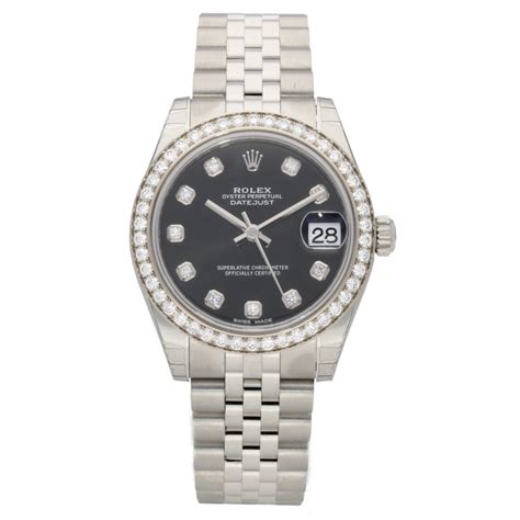 rolex datejust 178384|Rolex Datejust 16234 diamond.